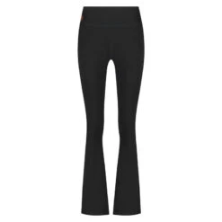 Anandafied - Mid Waist Yogabroek Met Hippe Uitlopende Pijpen - - Urban Black -Kledij Verkoop anandafied mid waist yogabroek met hippe uitlopende pijpen urban black 2