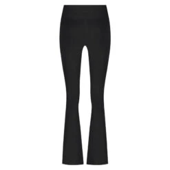 Anandafied - Mid Waist Yogabroek Met Hippe Uitlopende Pijpen - - Urban Black -Kledij Verkoop anandafied mid waist yogabroek met hippe uitlopende pijpen urban black 3