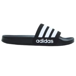 ADIDAS Badslippers Voor Zwembad Adilette Shower Zwart -Kledij Verkoop badslippers voor zwembad adilette shower zwart 4