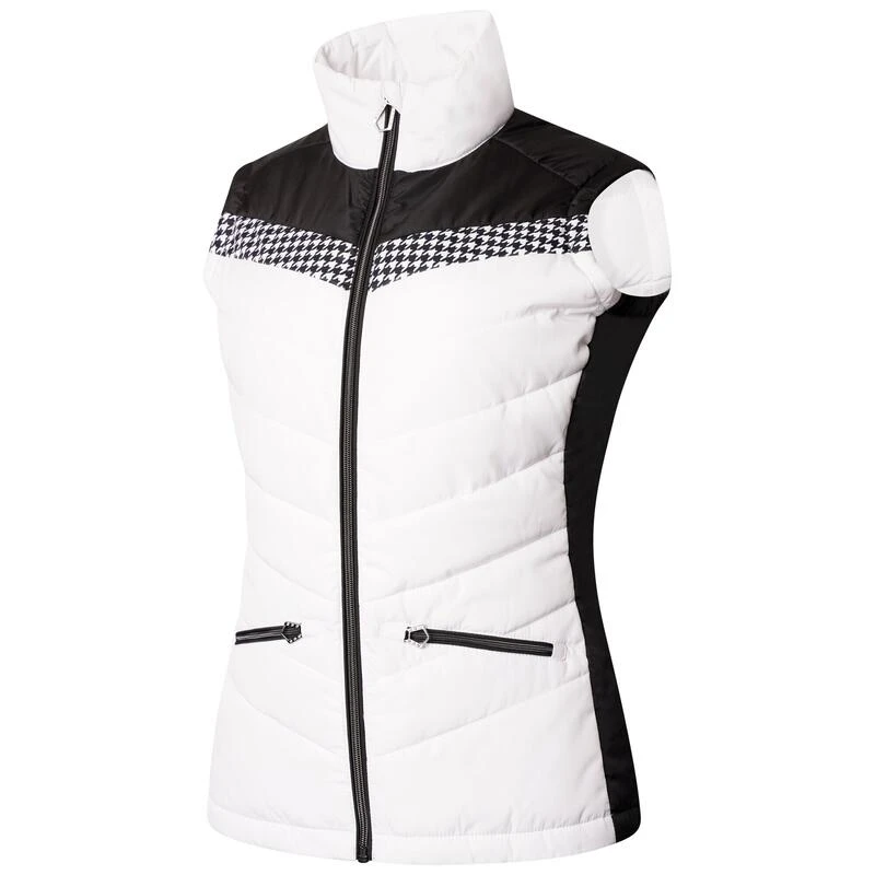 Dare 2b Burnish Waterafstotende Skigilet - Wit 2 Dare 2b Burnish Waterafstotende Skigilet - Wit - Afbeelding 2
