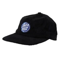 Casquette Santa Cruz Eclipse Dot Zwart