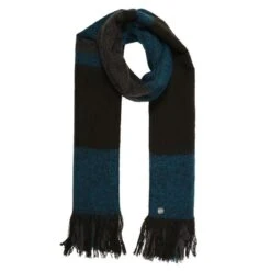 Regatta Dames/dames Hannalise Geruite Sjaal (Zwart/Teal)