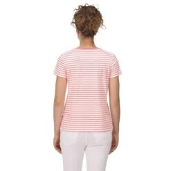 Regatta Dames/dames Odalis Stripe Tshirt (Neonroze) -Kledij Verkoop damesdames odalis stripe tshirt neonroze 3