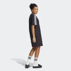 ADIDAS Essentials 3-Stripes Single Jersey Boyfriend T-shirtjurk -Kledij Verkoop essentials 3 stripes single jersey boyfriend t shirtjurk 2
