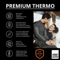 Heat Keeper Thermoshirt Lange Mouw Dames Premium 4-pack Zwart Melange -Kledij Verkoop heat keeper thermoshirt lange mouw dames premium 4 pack zwart melange 4