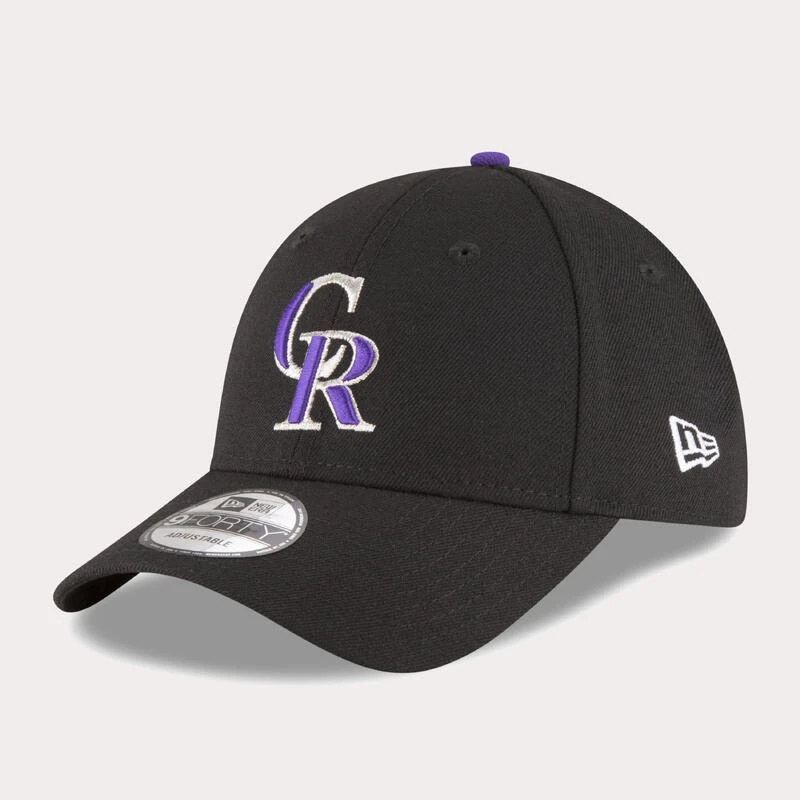 NEW ERA Honkbalpet MLB Heren / Dames Colorado Rockies Zwart 2 NEW ERA Honkbalpet MLB Heren / Dames Colorado Rockies Zwart - Afbeelding 2