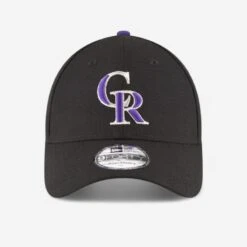 NEW ERA Honkbalpet MLB Heren / Dames Colorado Rockies Zwart