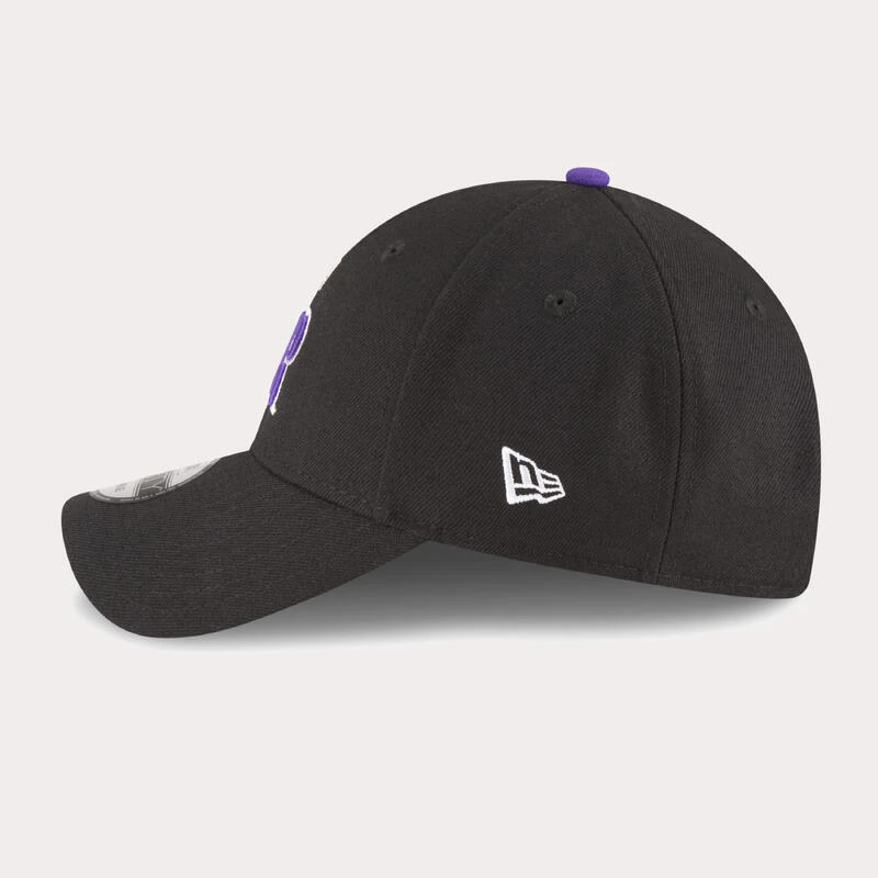 NEW ERA Honkbalpet MLB Heren / Dames Colorado Rockies Zwart 4 NEW ERA Honkbalpet MLB Heren / Dames Colorado Rockies Zwart - Afbeelding 4