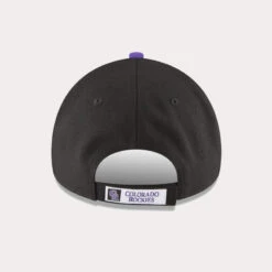 NEW ERA Honkbalpet MLB Heren / Dames Colorado Rockies Zwart 10 NEW ERA Honkbalpet MLB Heren / Dames Colorado Rockies Zwart -Kledij Verkoop honkbalpet mlb heren dames colorado rockies zwart 4
