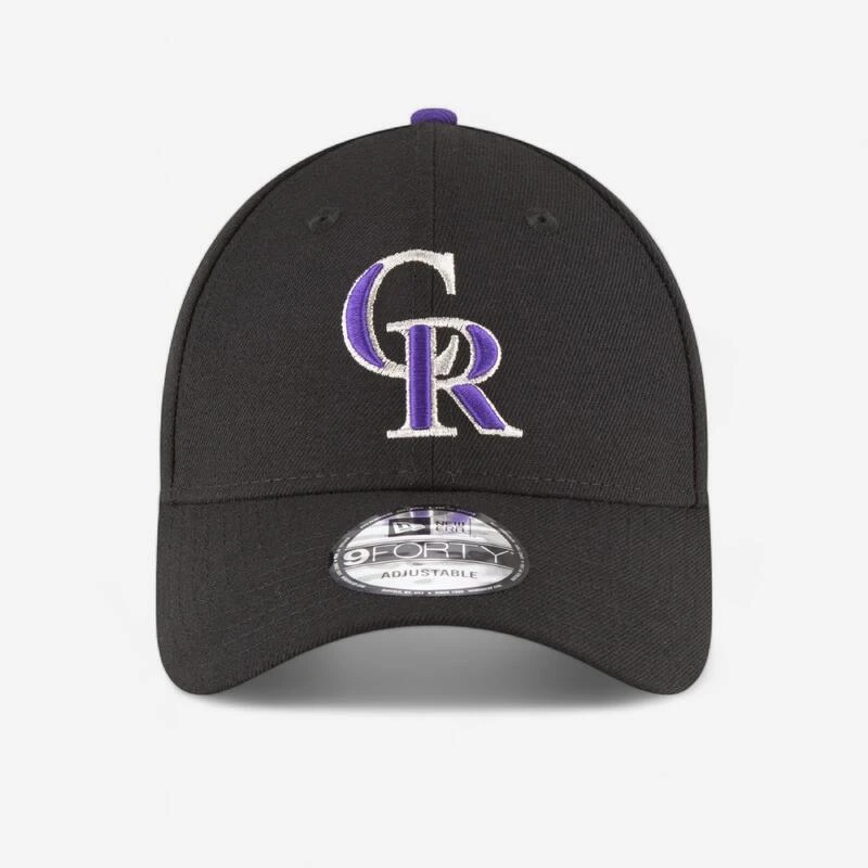 NEW ERA Honkbalpet MLB Heren / Dames Colorado Rockies Zwart 1 NEW ERA Honkbalpet MLB Heren / Dames Colorado Rockies Zwart
