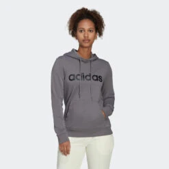 ADIDAS Hoodie Voor Fitness En Soft Training Dames Grijs