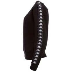 Kappa Janka Sweatshirt, Vrouwen, Sweatshirts, Zwart -Kledij Verkoop kappa janka sweatshirt vrouwen sweatshirts zwart 2