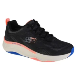 Skechers D' Lux Fitness, Vrouwen, Fitness, Trainingschoenen, Zwart