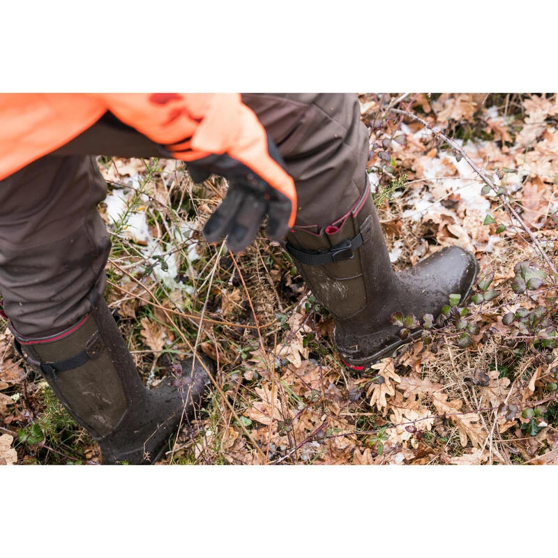 Stevige Rubberlaarzen Voor De Jacht Dames 520 7 Stevige Rubberlaarzen Voor De Jacht Dames 520 - Afbeelding 7