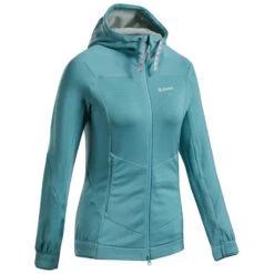 Simond Stretch Fleece Vest Voor Klimmen Dames Vertika Turquoise