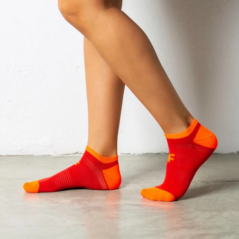 Ultra Korte Hardloopsokken Fyke Rood 2 Ultra Korte Hardloopsokken Fyke Rood - Afbeelding 2