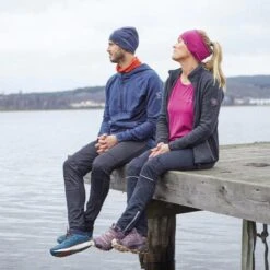 Vest Mila FZ Voor Dames Van Wol - Graphite Marl - Grijs -Kledij Verkoop vest mila fz voor dames van wol graphite marl grijs 3