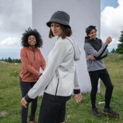 Quechua Wandelfleece Dames MH500 Met Capuchon -Kledij Verkoop wandelfleece dames mh500 met capuchon 9