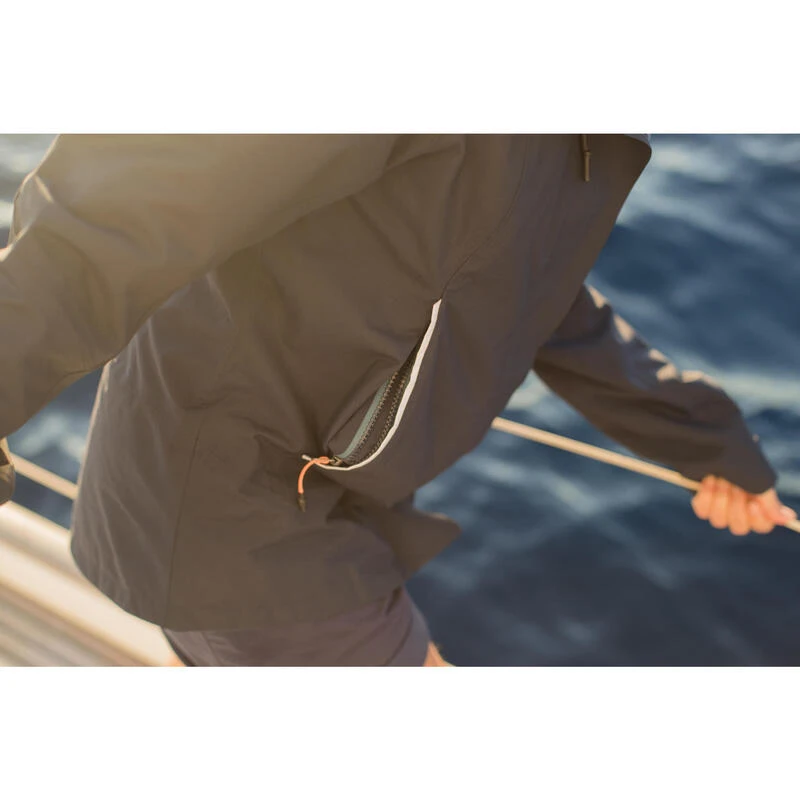 Tribord Water- En Winddichte Zeiljas/regenjas Voor Dames Sailing 300 12 Tribord Water- En Winddichte Zeiljas/regenjas Voor Dames Sailing 300 - Afbeelding 12