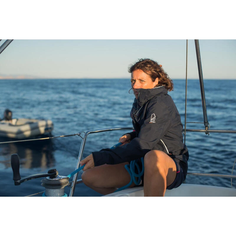 Tribord Water- En Winddichte Zeiljas/regenjas Voor Dames Sailing 300 8 Tribord Water- En Winddichte Zeiljas/regenjas Voor Dames Sailing 300 - Afbeelding 8
