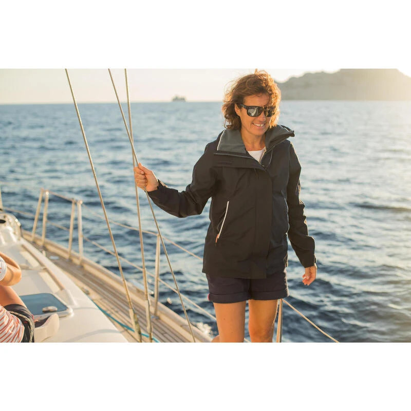Tribord Water- En Winddichte Zeiljas/regenjas Voor Dames Sailing 300 10 Tribord Water- En Winddichte Zeiljas/regenjas Voor Dames Sailing 300 - Afbeelding 10