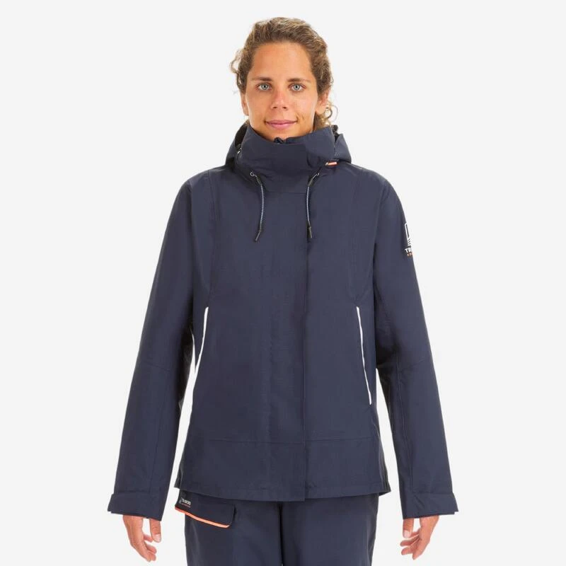 Tribord Water- En Winddichte Zeiljas/regenjas Voor Dames Sailing 300 1 Tribord Water- En Winddichte Zeiljas/regenjas Voor Dames Sailing 300