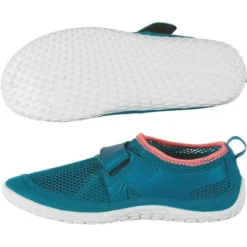 Waterschoenen Met Klittenband Volwassenen Aquashoes 500 -Kledij Verkoop waterschoenen met klittenband volwassenen aquashoes 500 blauw roze 3
