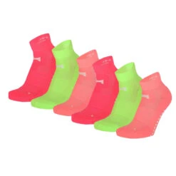 Xtreme Yoga Sokken Multi Neon (6-paar)