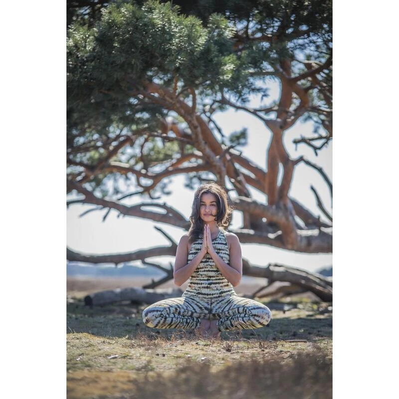 Yogatop Bhav - Trendy, Nauwsluitende Top Met Heupband - Bhav - Bagan Tribal 3 Yogatop Bhav - Trendy, Nauwsluitende Top Met Heupband - Bhav - Bagan Tribal - Afbeelding 3