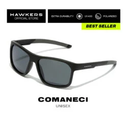 HAWKERS Zonnebrillen Voor Mannen En Vrouwen BLACK DARK POLARIZED - COMANECI -Kledij Verkoop zonnebrillen voor mannen en vrouwen black dark polarized comaneci 5