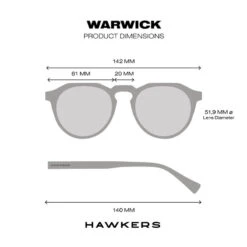 HAWKERS Zonnebrillen Voor Mannen En Vrouwen Carbon WARWICK Black Rose Gold -Kledij Verkoop zonnebrillen voor mannen en vrouwen warwick carbon black chrome 5